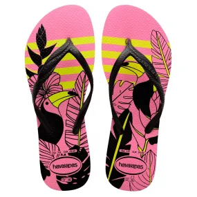 Sandalias Havaianas Fantasía 39/40 Rosadas